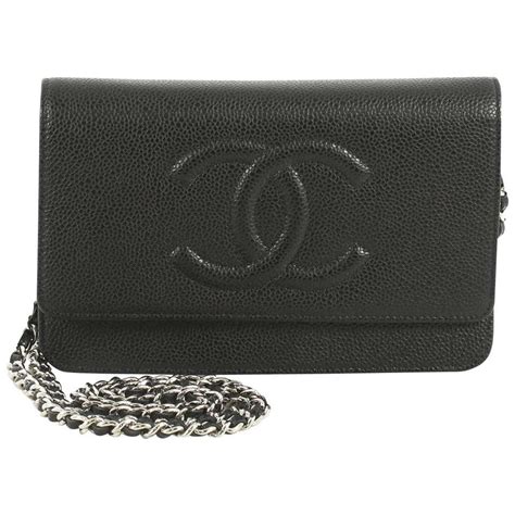 chanel black caviar wallet on chain price|Chanel Timeless Caviar Wallet On Chai.